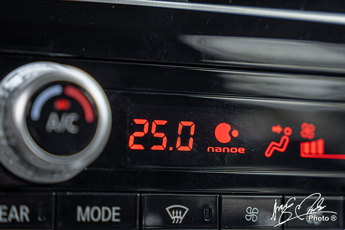 Hệ thống lọc không khí Nano-e trên Mitsubishi Pajero Sport 2020.