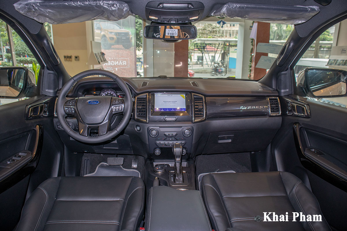 Đánh giá xe Ford Everest 2021 mới về Việt Nam: Khoang lái Ảnh Khoang lái xe Ford Everest 2021