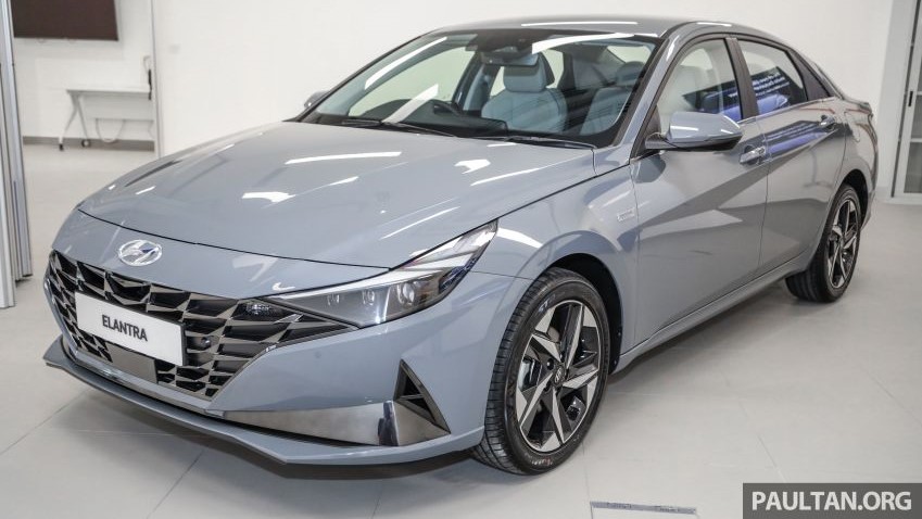 Thiết kế xe Hyundai Elantra 2021 1