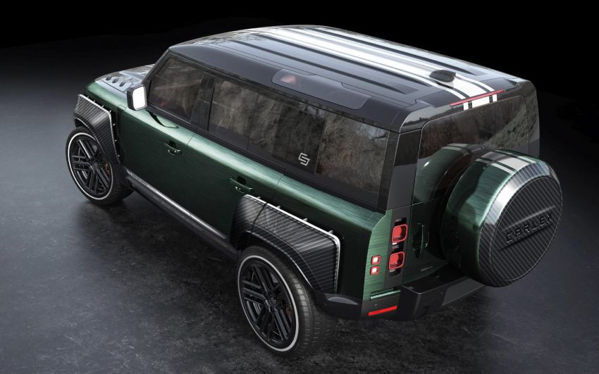 Land Rover Defender Racing Green Edition để lại ấn tượng sâu lắng.