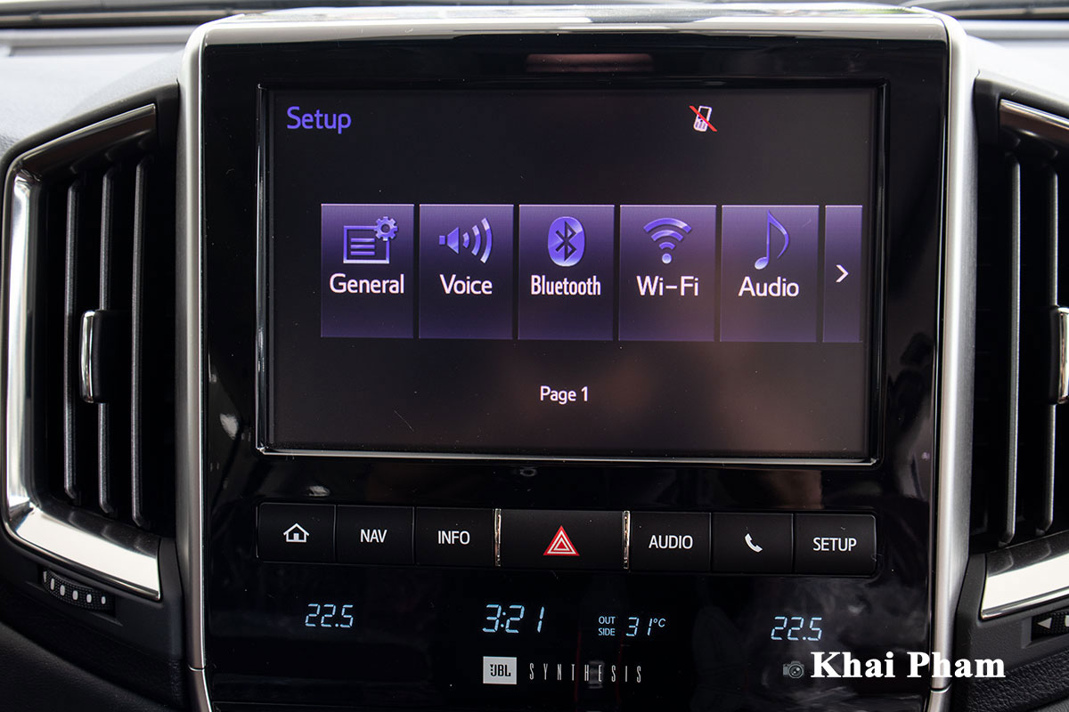 Đánh giá xe Toyota Land Cruiser 2021: Màn hình Ảnh Màn hình xe Toyota Land Cruiser 2021