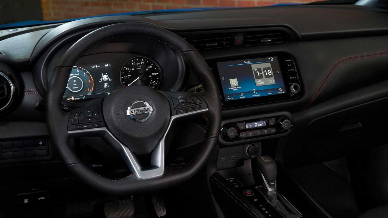 Nissan Kicks 2021 nâng cấp mới hứa hẹn nâng tầm trải nghiệm người dùng.
