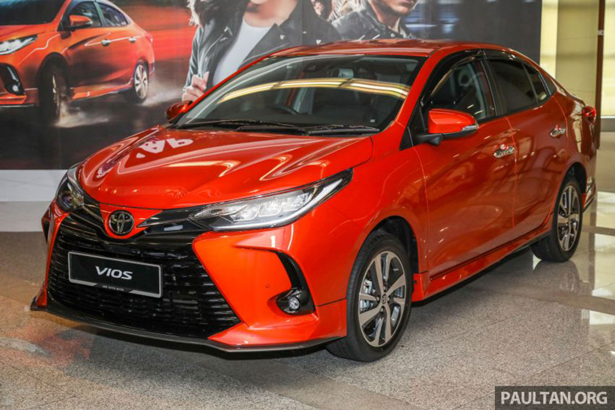 Toyota Vios 2021 ra mắt tại Malaysia 1