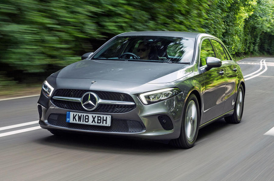 Mercedes-Benz A-Class được tăng kích thước.