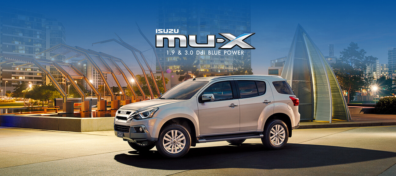 Isuzu mu-X mở bán tại Việt Nam với 4 phiên bản.