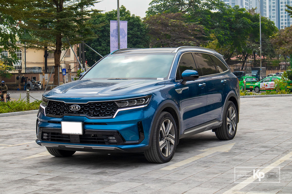 Ảnh đầu xe Kia Sorento 2021