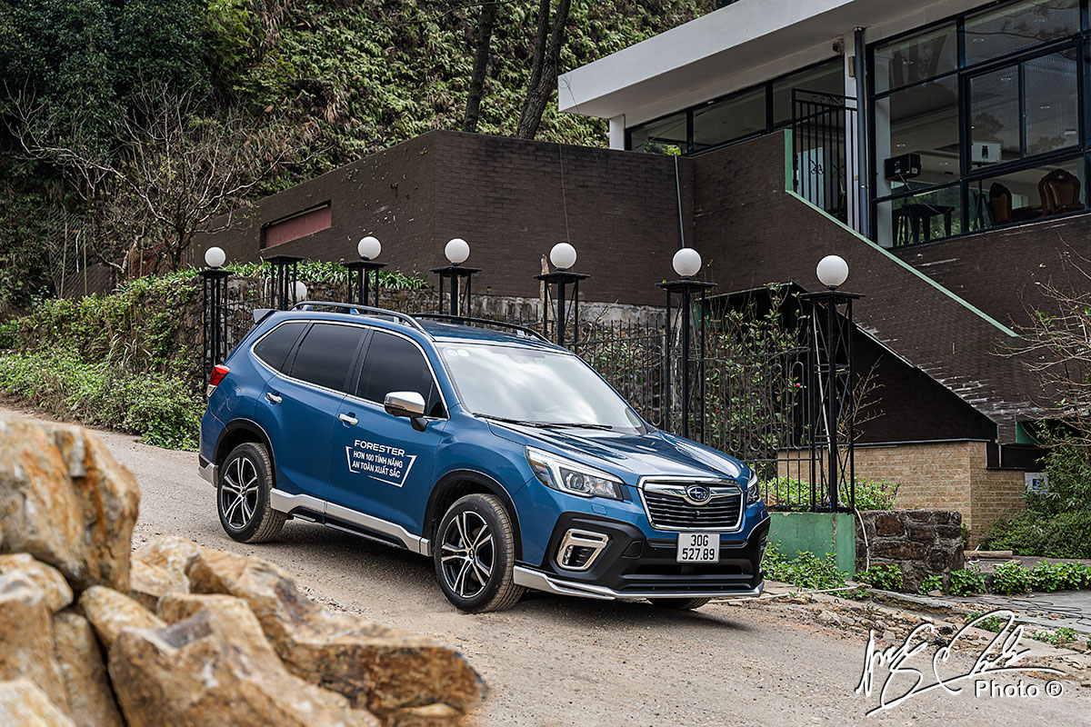 thiết kế ngoại thất Subaru Forester 2021.