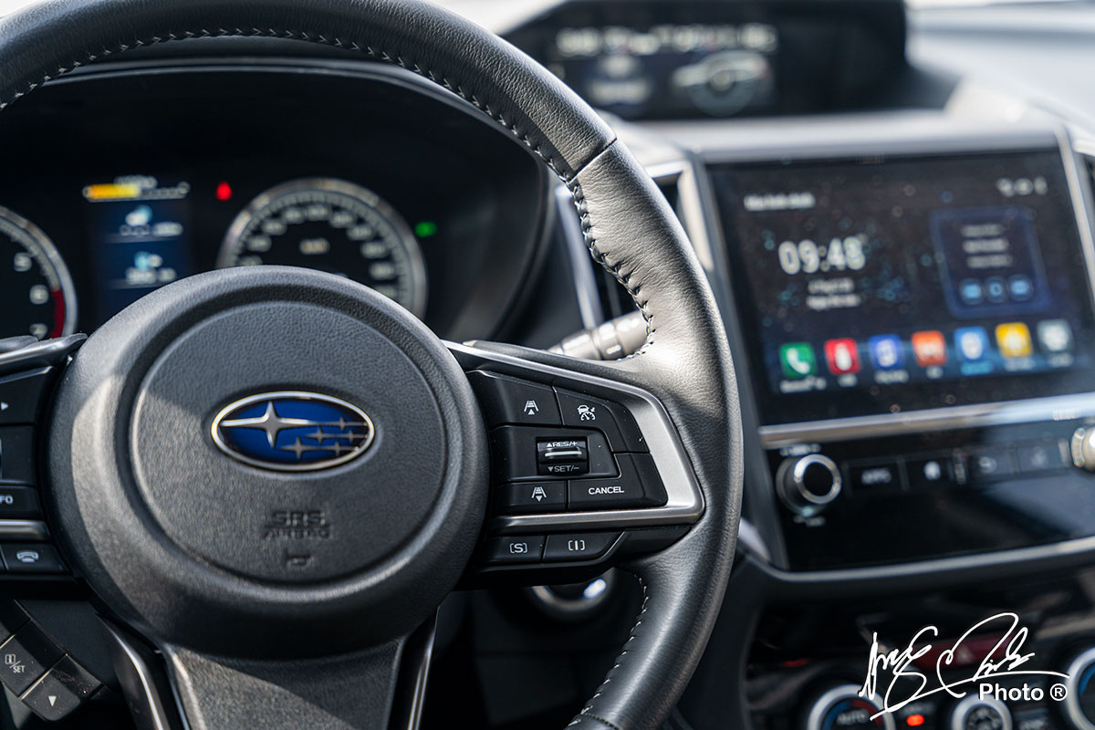 Hệ thống kiểm soát hành trình thích ứng trên Subaru Forester 2021.