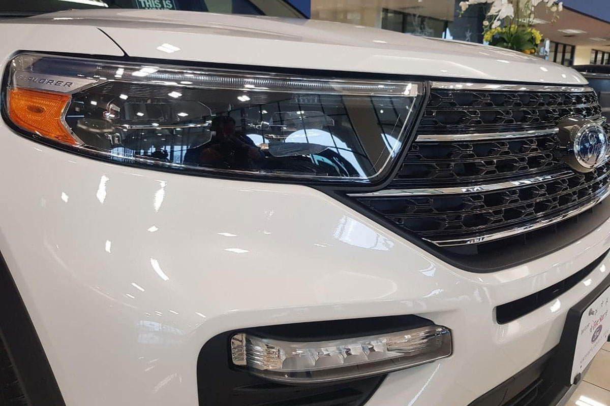 Thiết kế đèn pha xe Ford Explorer 2021 1