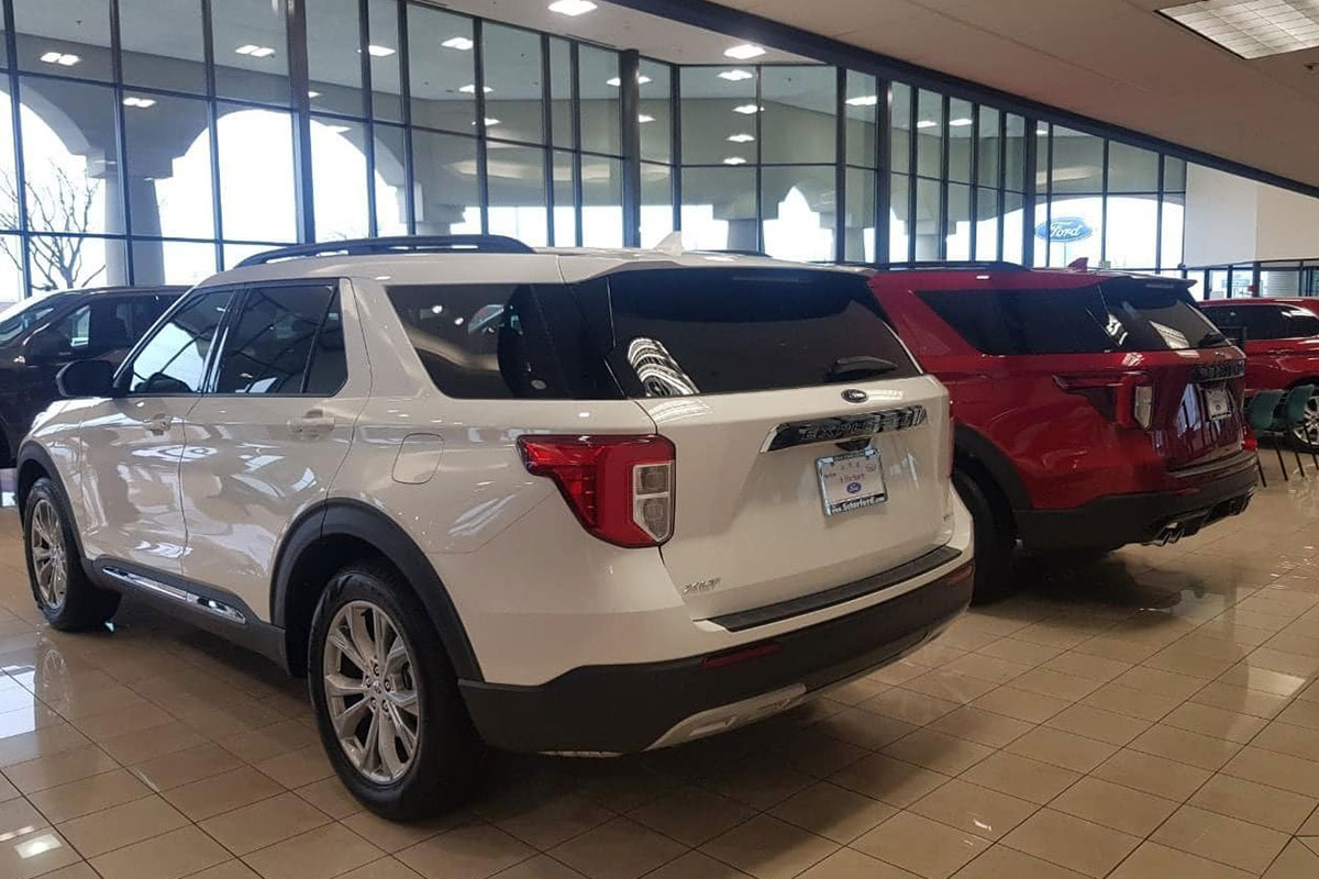 Thiết kế thân xe Ford Explorer 2021