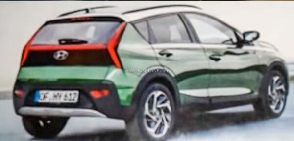 Hình ảnh Hyundai Bayon thực tế bị lộ trước thời gian xe hẹn ra mắt.