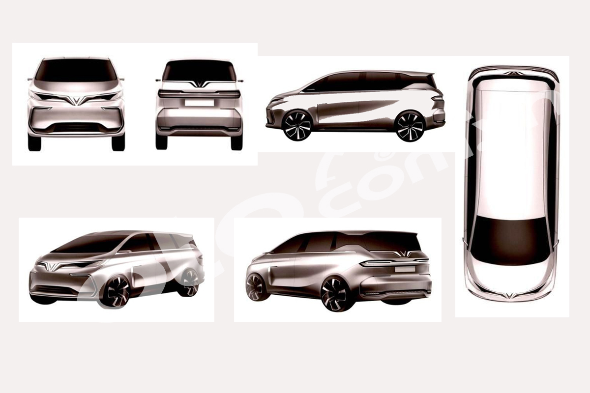 Chi tiết ảnh xin bằng sáng chế mới nhất của 3 mẫu xe VinFast hoàn toàn mới - Ảnh1.