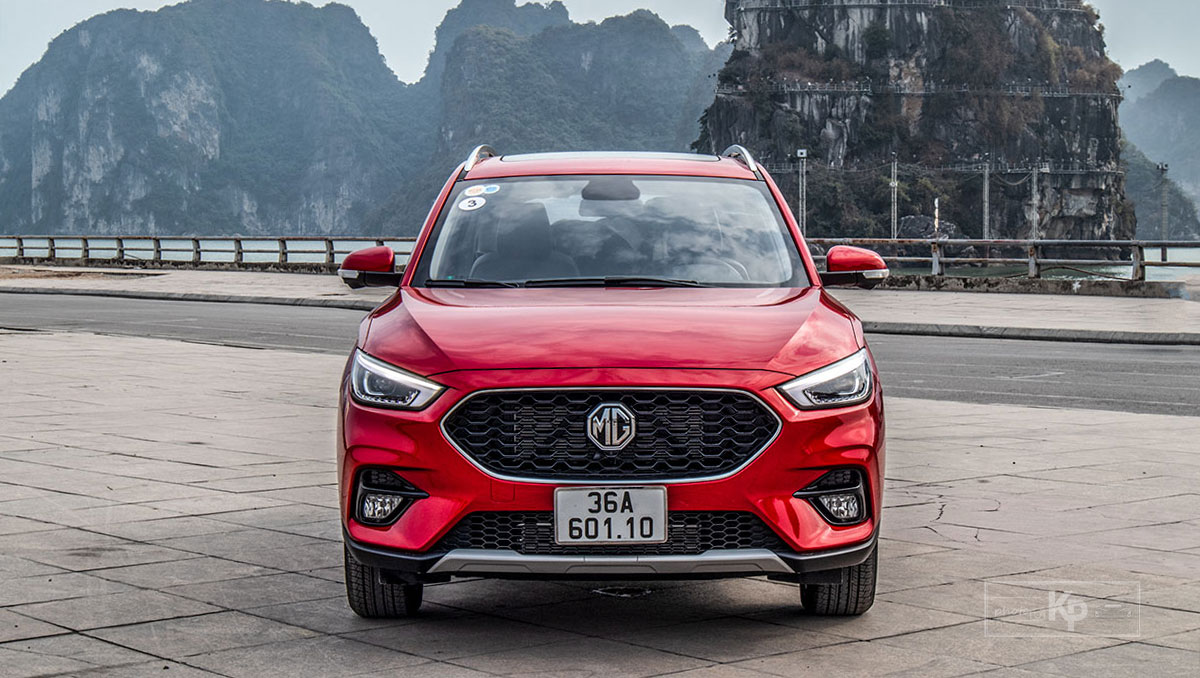 Ảnh đầu xe MG ZS 2021