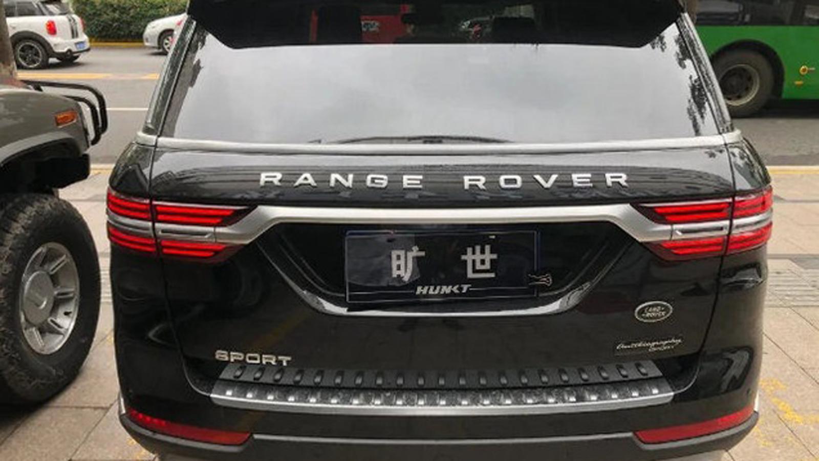 Đuôi xe Hunkt Canticie có nét độc đáo riêng, bớt giống Range Rover hơn 1