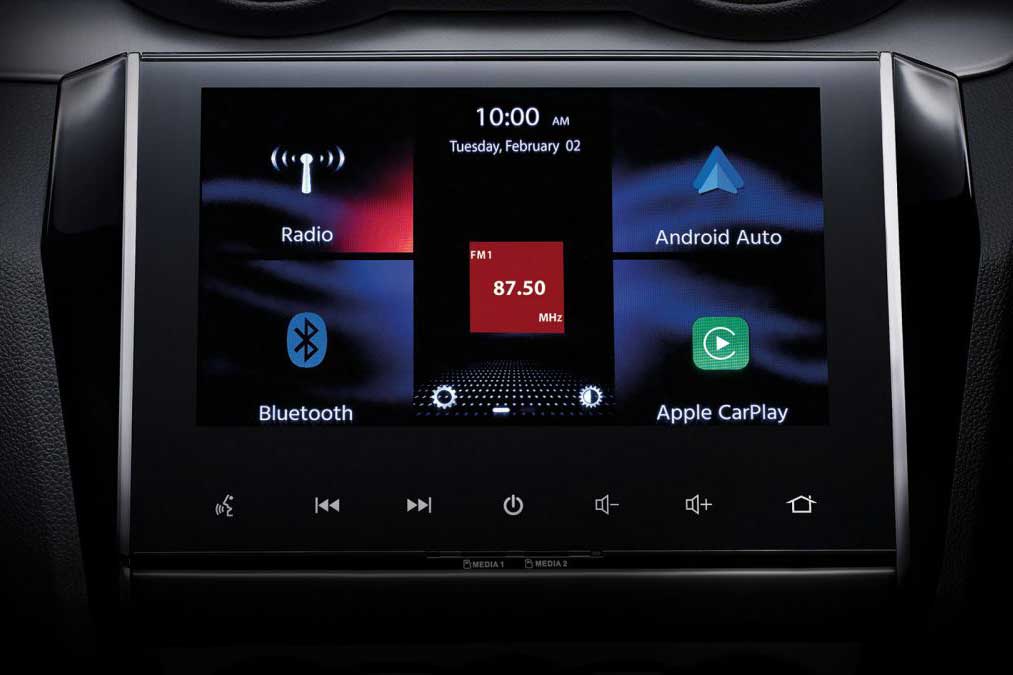 Màn hình trung tâm xe Suzuki Swift 2021 Màn hình trung tâm xe Suzuki Swift 2021 1