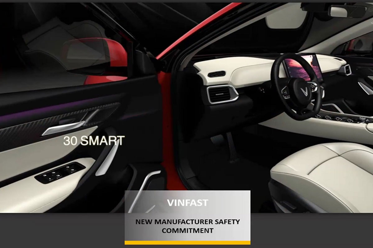 Vinfast đạt giải New Manufacturer Safety Commitment a2