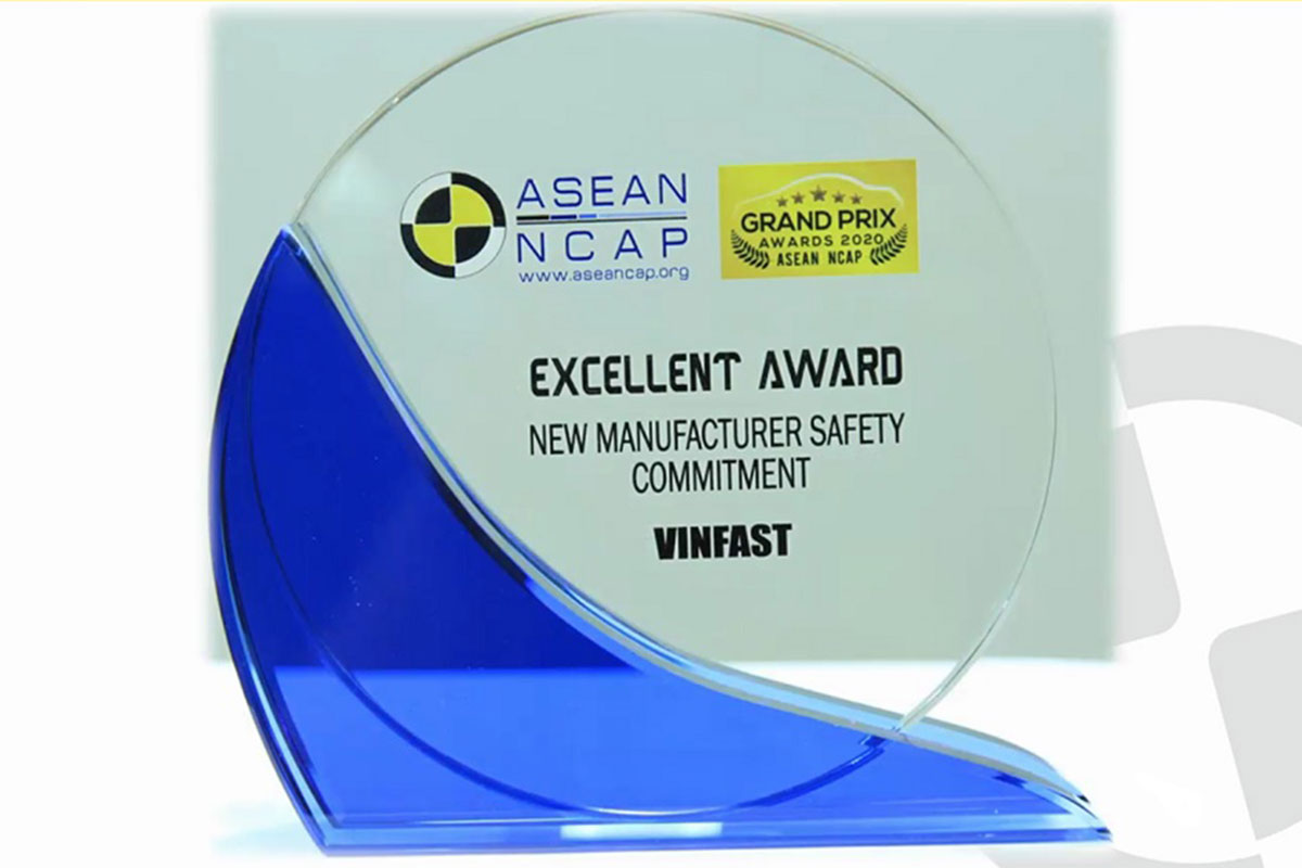 VinFast đạt giải New Manufacturer Safety Commitment a1