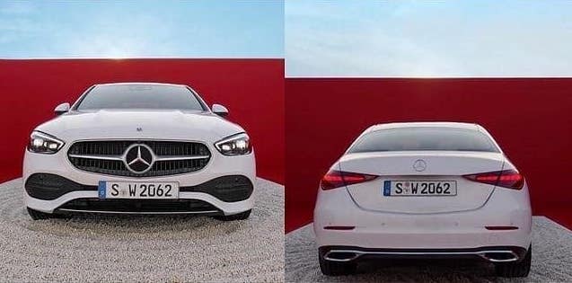 Mercedes-Benz C-Class 2022 thon gọn, thể thao và hầm hố.