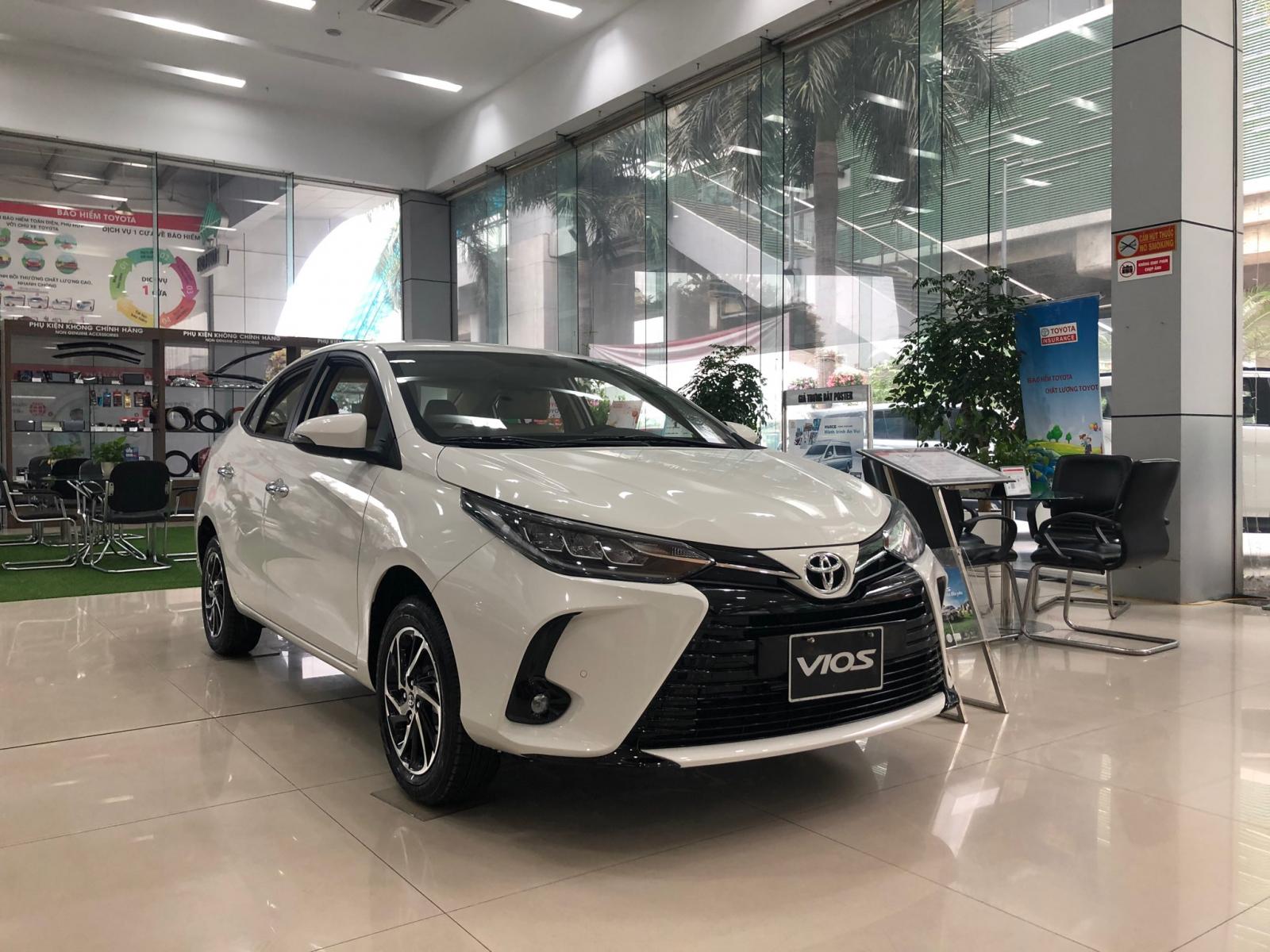 Giá lăn bánh Toyota Vios 2021 mới nhất.