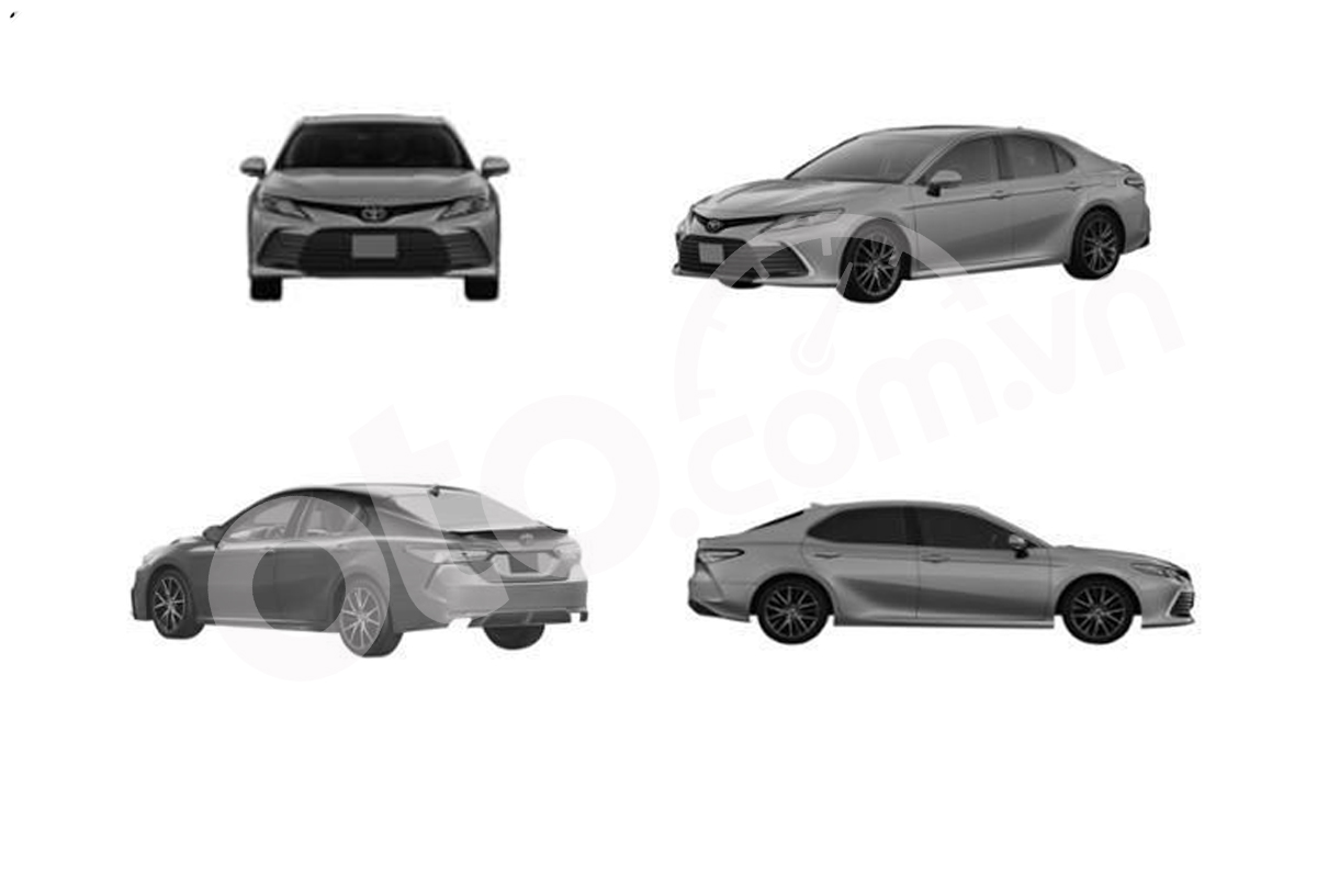 Hé lộ hình ảnh thiết kế Toyota Camry 2021 nâng cấp đăng kí bảo hộ tại Việt Nam - Ảnh 3 Hé lộ hình ảnh thiết kế Toyota Camry 2021 nâng cấp đăng kí bảo hộ tại Việt Nam - Ảnh 3.
