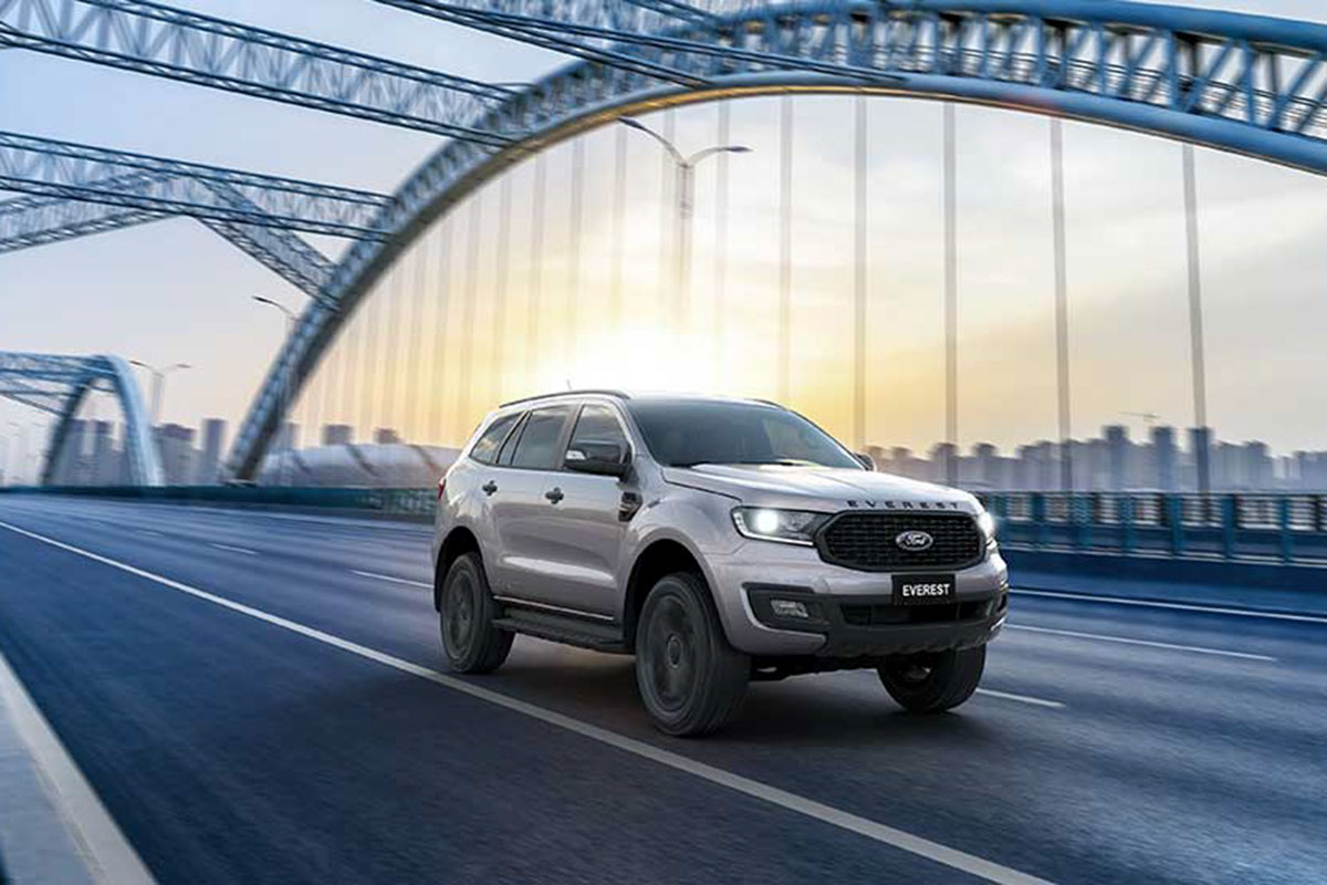 Ford Everest 2021 được bổ sung thêm phiên bản Sport.