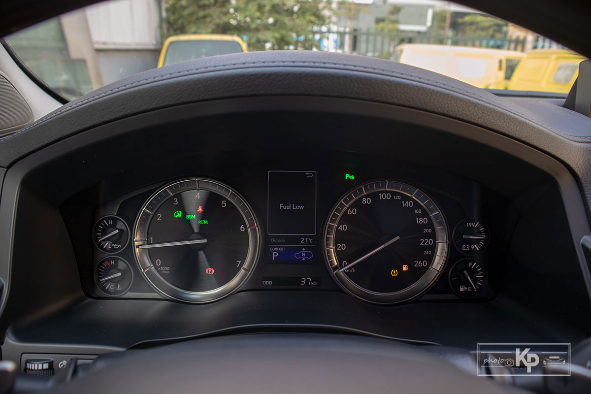 Hình ảnh đồng hồ xe Lexus LX570 Super Sport 2021