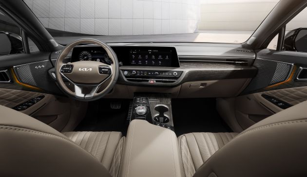 Kia K8 lộ diện toàn bộ nội thất ngay trước thời điểm chính thức ra mắt - Ảnh 1.