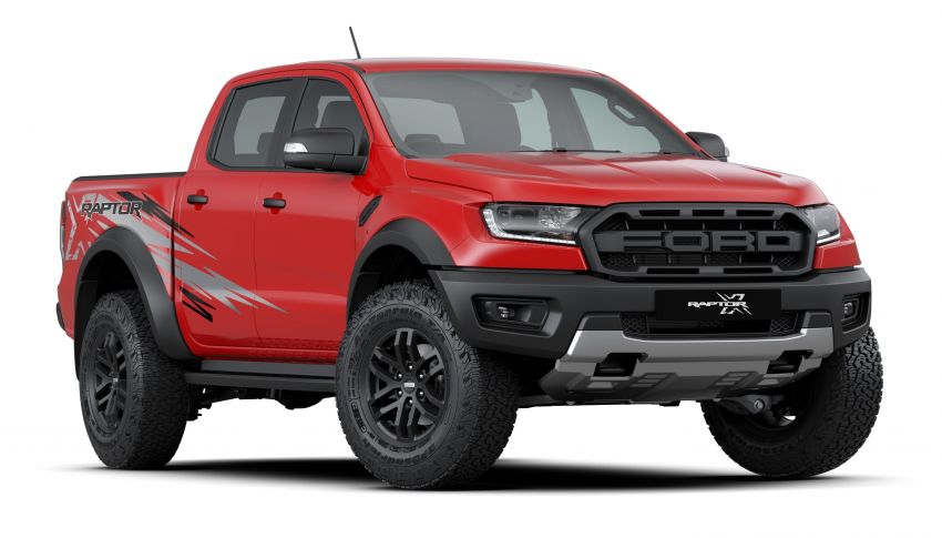 Ford Ranger Raptor X Special Edition bắt mắt hơn nữa.