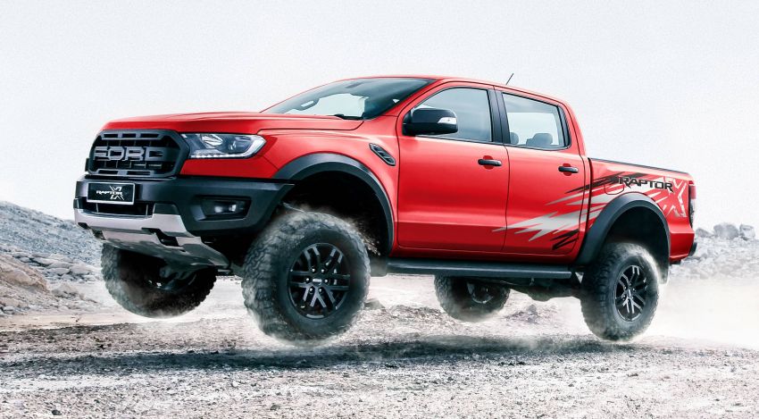 Ford Ranger Raptor X Special Edition bản đặc biệt chào giá 1,2 tỷ đồng.