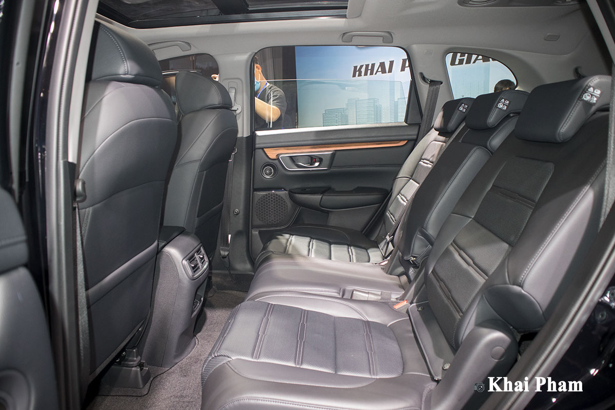 Ghế ngồi bọc da trên xe Honda CR-V 2021 1