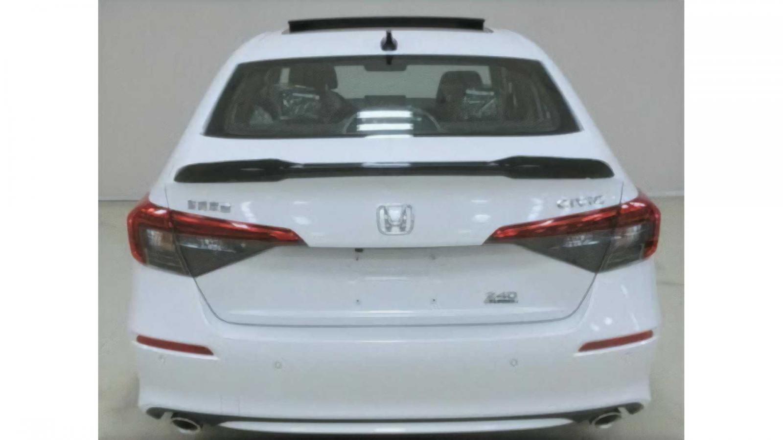 Honda Civic 2022 Sedan sẽ sử dụng động cơ "240".
