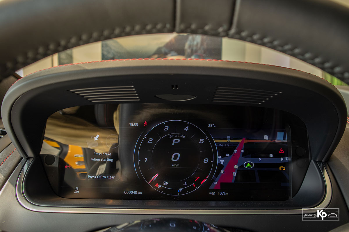 Ảnh Đồng hồ xe Jaguar F-Type 2021