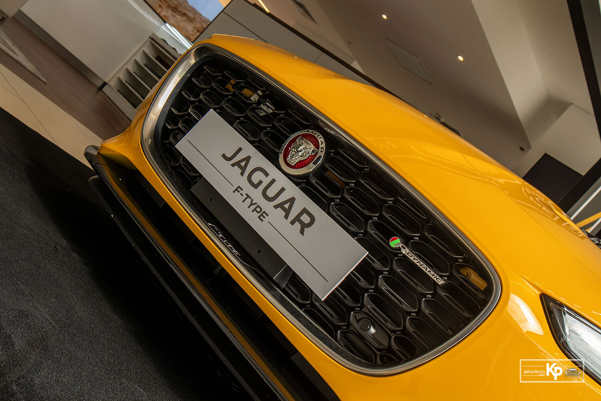 Ảnh Lưới tản nhiệt xe Jaguar F-Type 2021