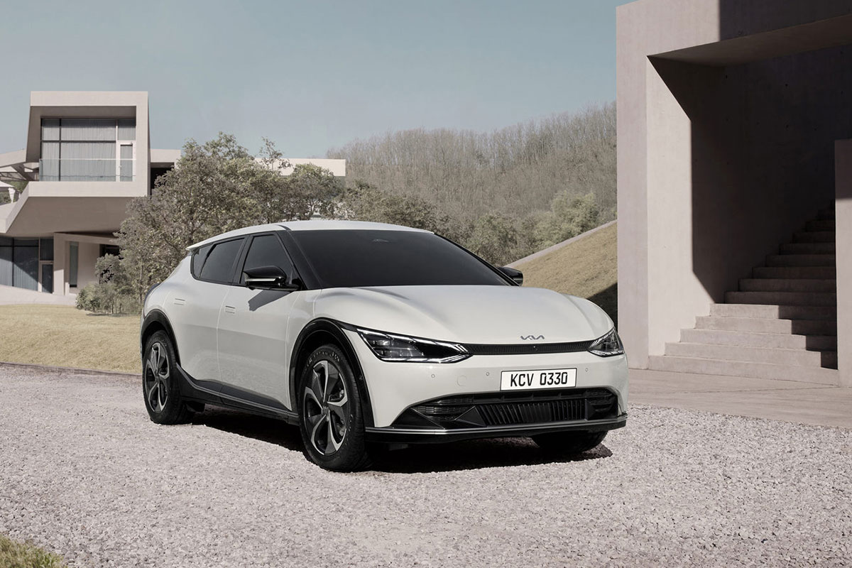 Thiết kế đầu xe Kia EV6 1