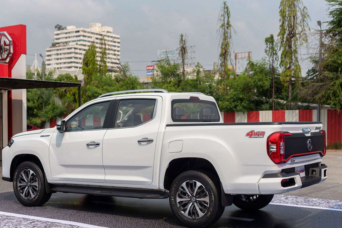 Thiết kế thân xe MG Extender 2021 nâng cấp tại Thái Lan 1