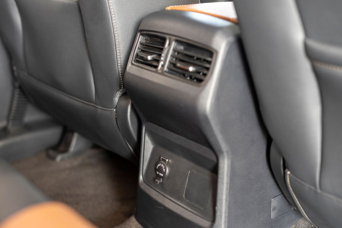 Cửa gió điều hòa hàng ghế sau trên xe MG Extender 2021 1