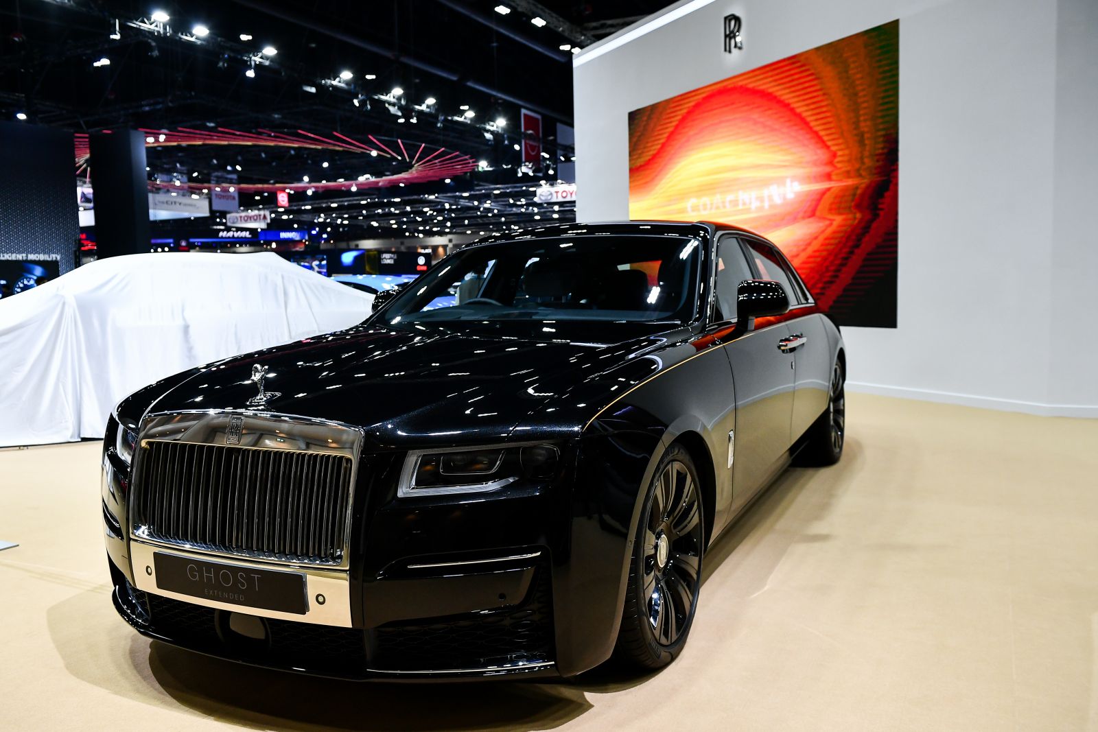 [Bangkok 2021] Rolls-Royce Ghost 2021 thế hệ mới cuốn hút mọi ánh nhìn trong buổi triển lãm.