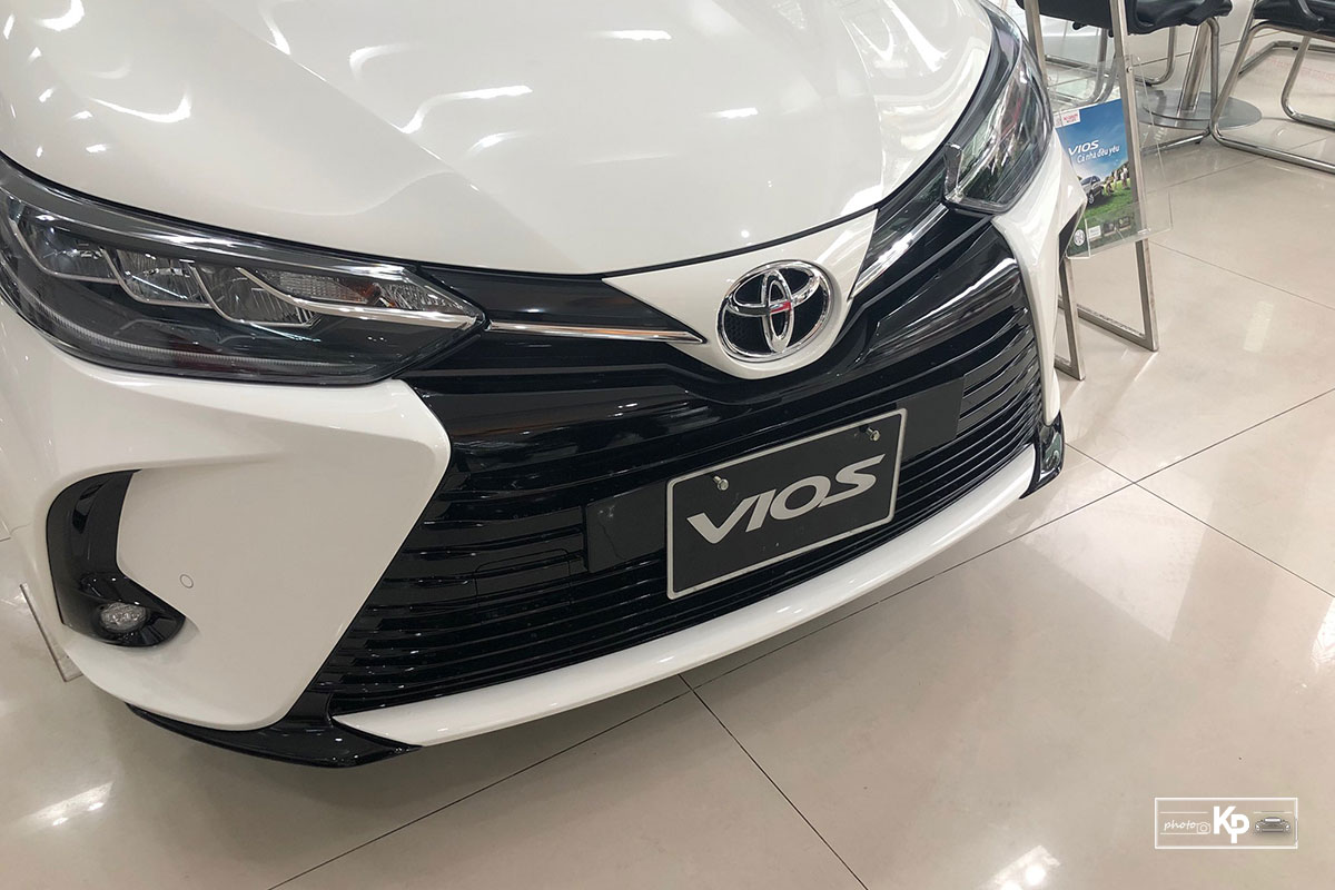Thiết kế đầu xe Toyota Vios 2021 thực sự ấn tượng. 1