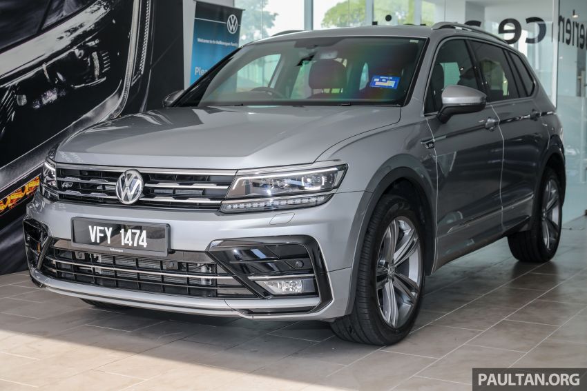 Volkswagen Tiguan Allspace R-Line 2021 chào hàng từ 1,2 tỷ đồng.