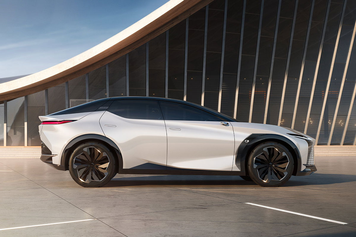 Thiết kế thân xe Lexus LF-Z Electrified Concept 1
