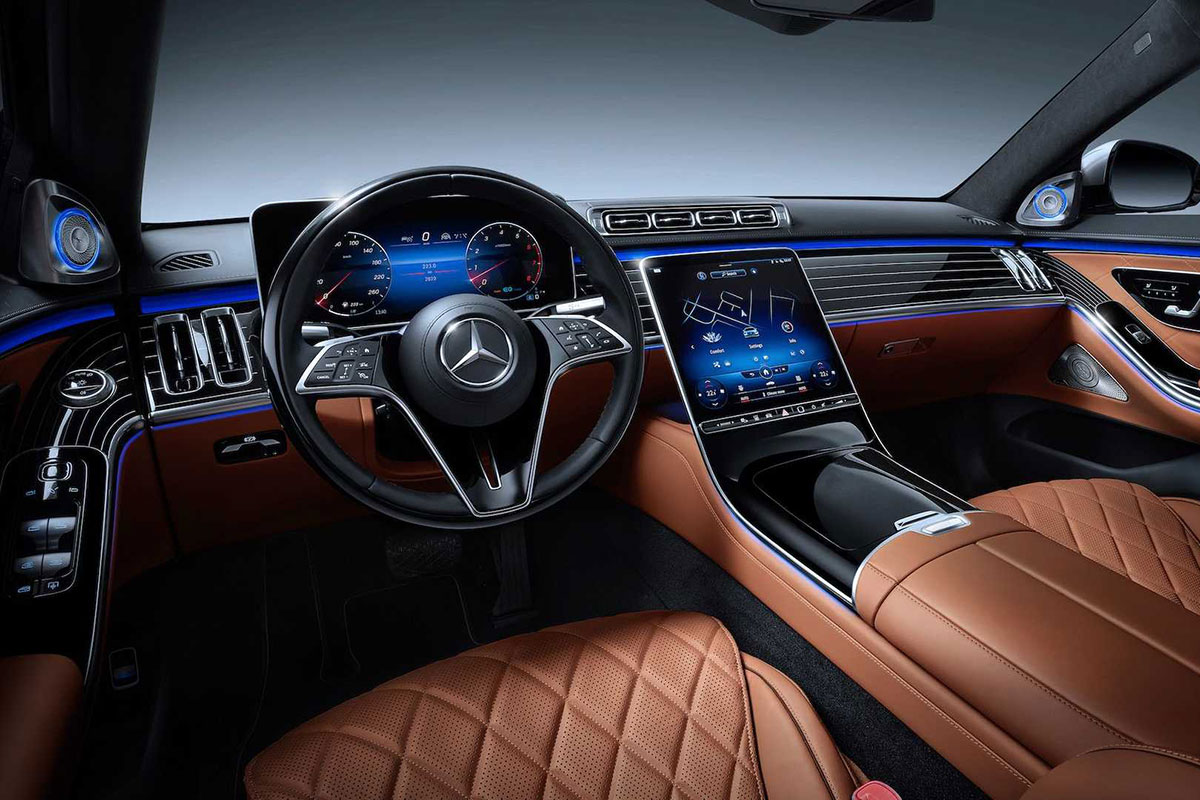 Ảnh Vô-lăng xe Mercedes-Benz S-Class 2021