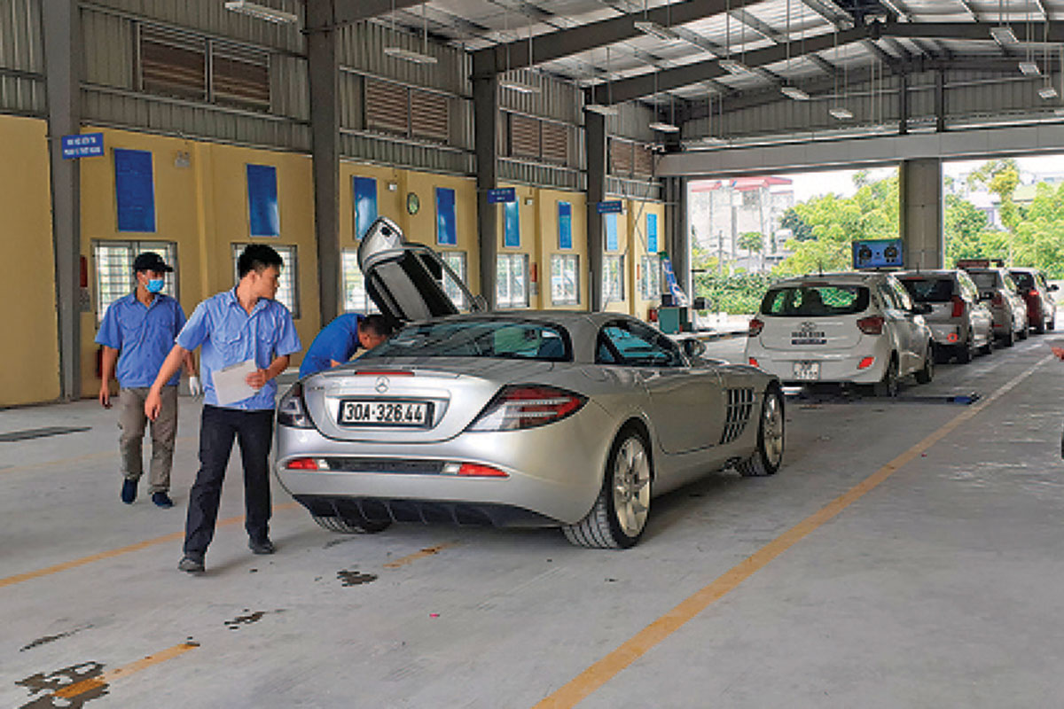 Ô tô sản xuất năm 2019 không được áp dụng đăng kiểm lần đầu 1