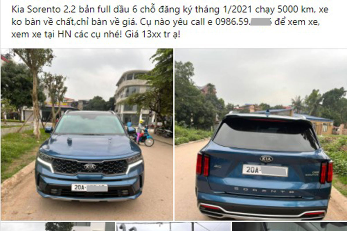 Nhiều Chủ Xe đồng Loạt Rao Ban Kia Sorento 21 Lướt Xe đẹp Vi Sao Nen Nỗi