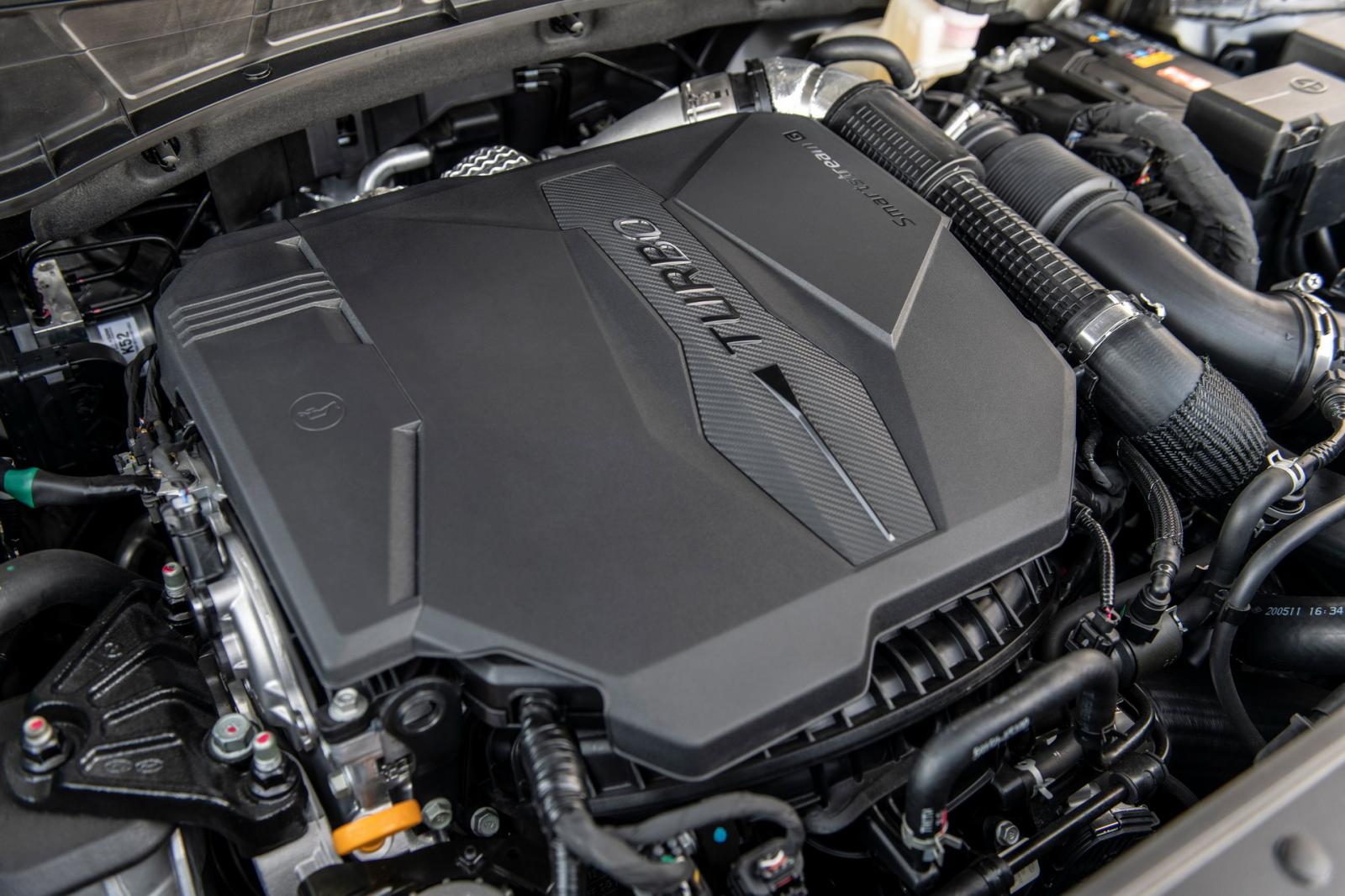 Hyundai Santa Cruz 2022 mạnh mẽ, thể thao.