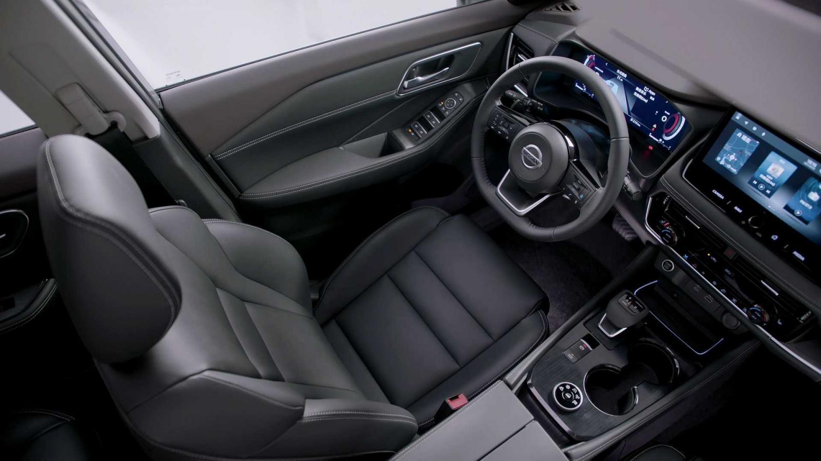 [Auto Shanghai 2021] Nissan X-Trail 2022 mới sở có nội thất đẹp mắt, ấn tượng hơn trước.