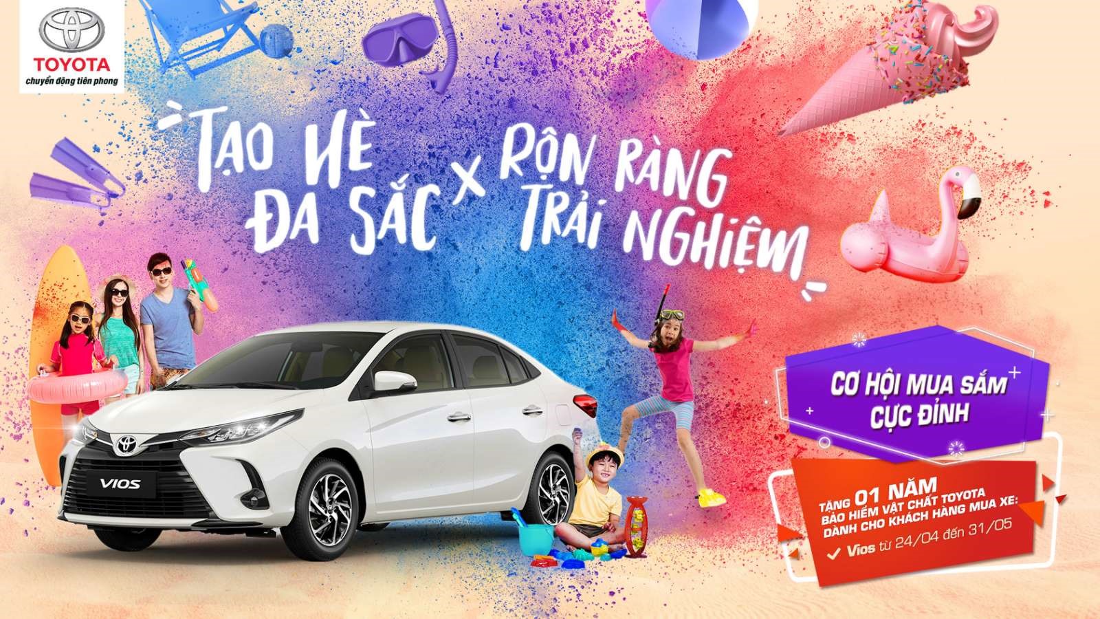 Toyota gia tăng chuỗi giá trị hỗ trợ khách hàng mua xe Vios 2021.