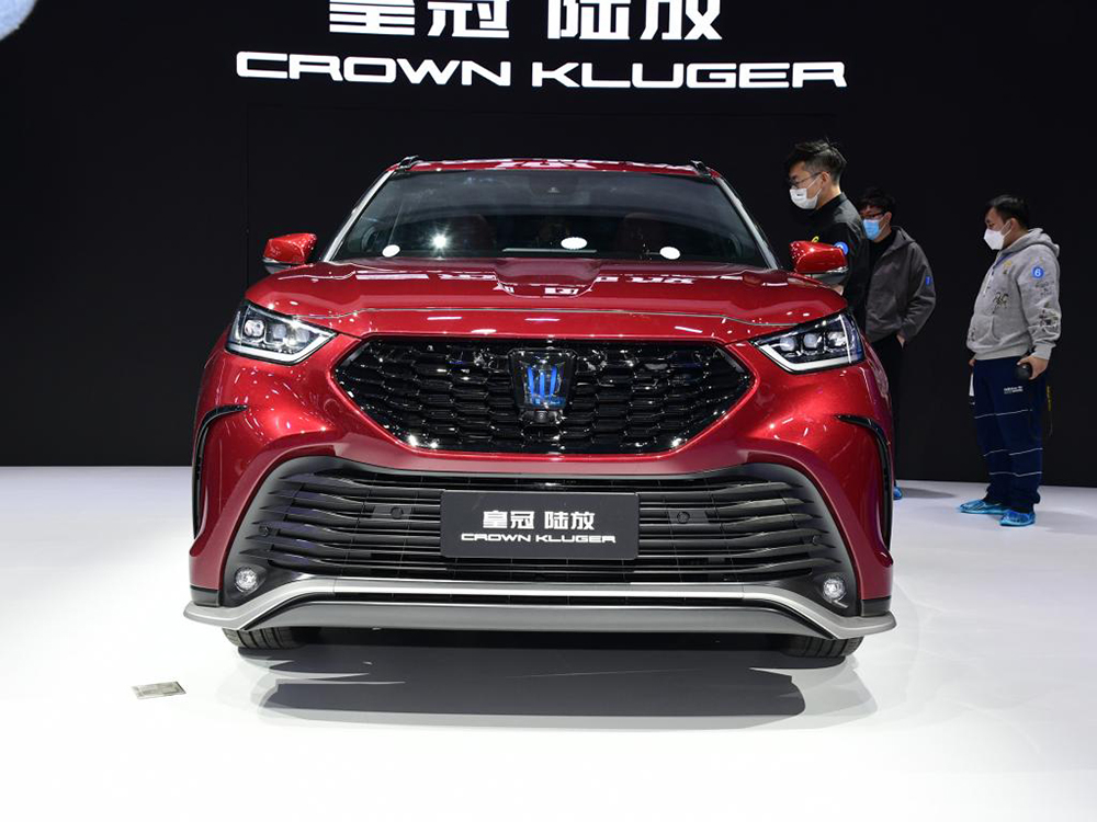 [Auto Shanghai 2021] Toyota Crown SUV là 1 bản Toyota Highlander nội địa Trung Quốc.