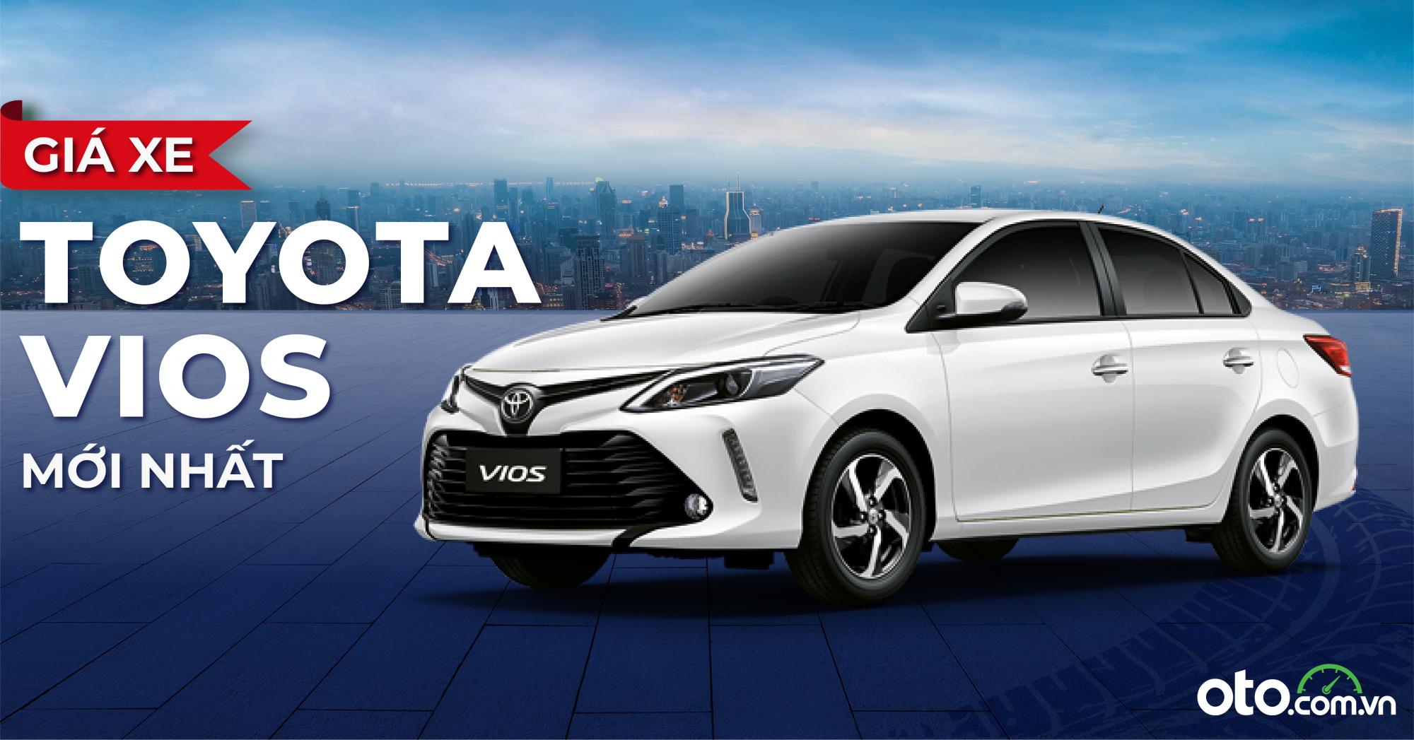 Giá xe Toyota Vios 2023 mới nhất & khuyến mãi (4/2023)