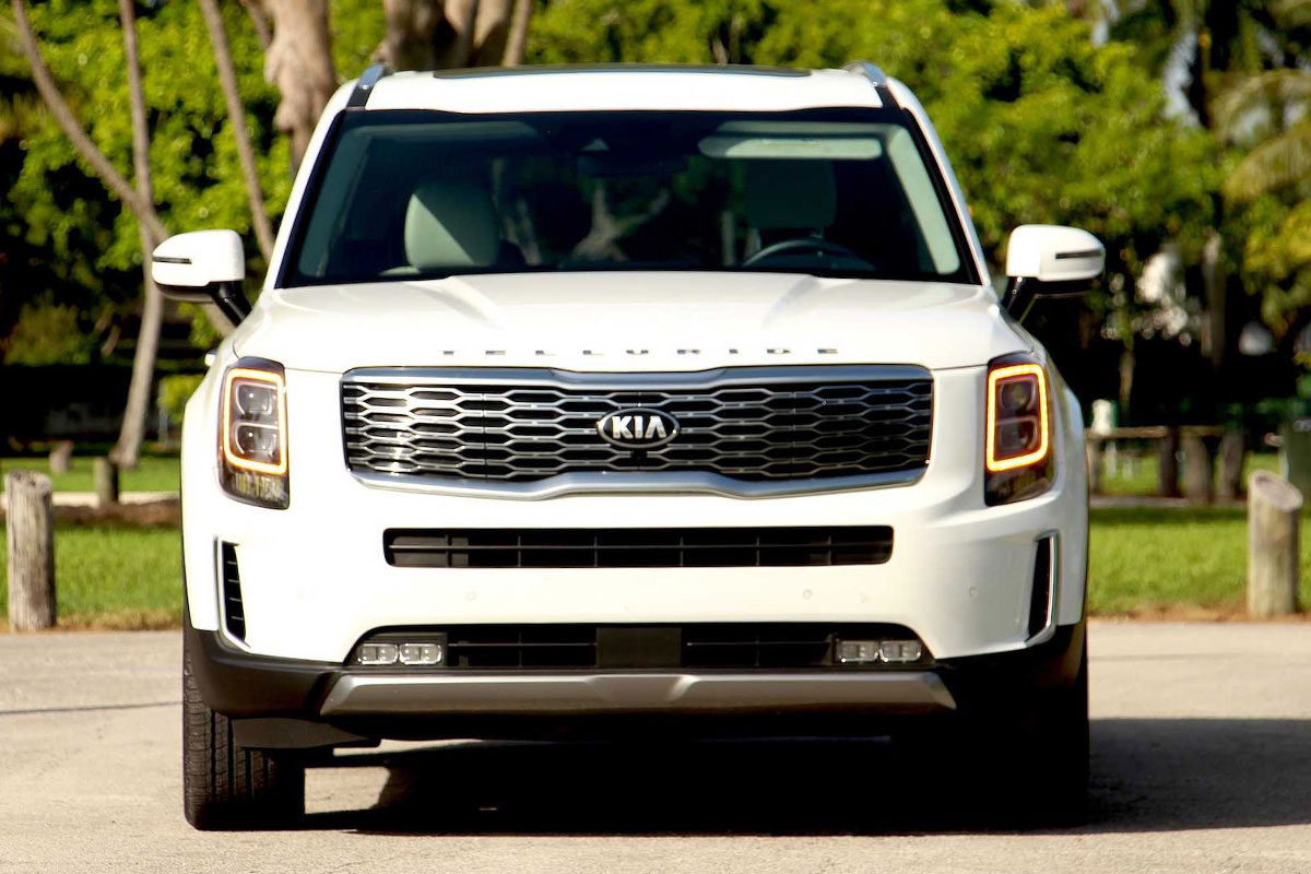 Đánh giá xe Kia Telluride 2021: Đầu xe Ảnh Đầu xe Kia Telluride 2021