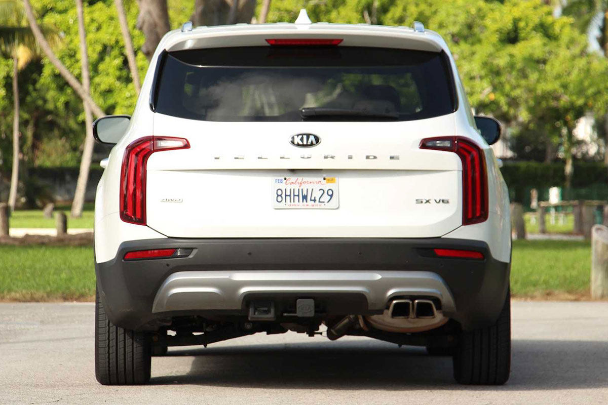 Ảnh Đuôi xe Kia Telluride 2021